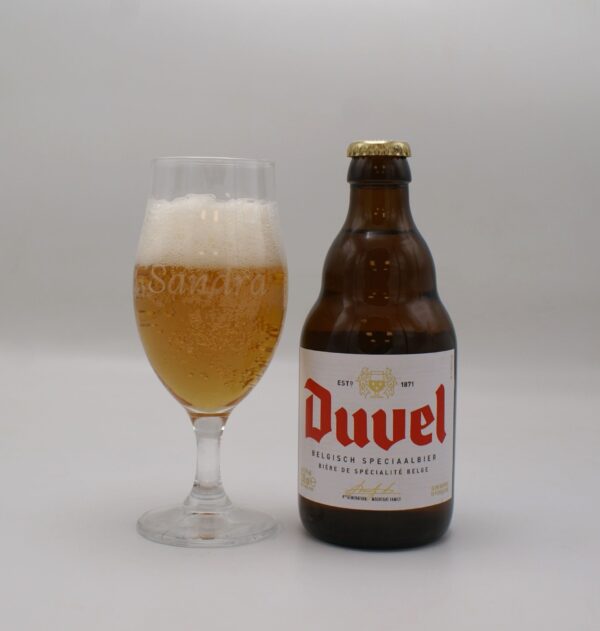 Bier met gegraveerde bierglazen - Afbeelding 2