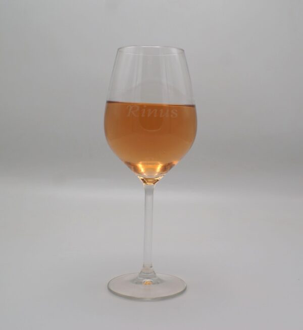Gegraveerd Wijnglas